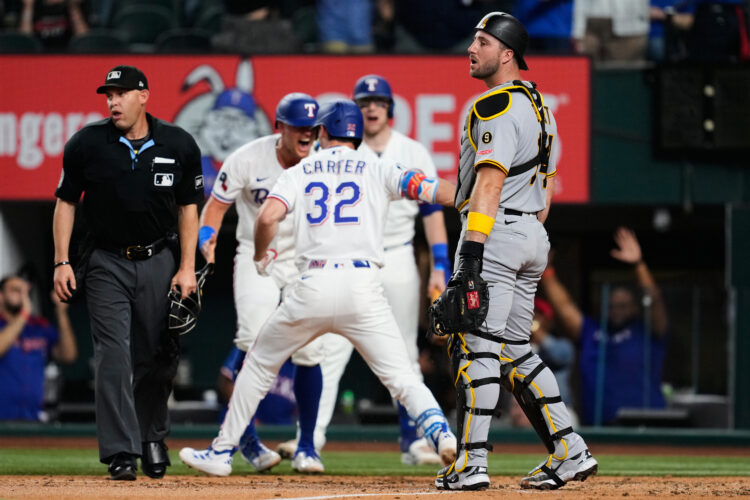 DeGrom Has 62nd 10-K Game And Carter Hits Inside-The-Park HR As Rangers Beat Pirates